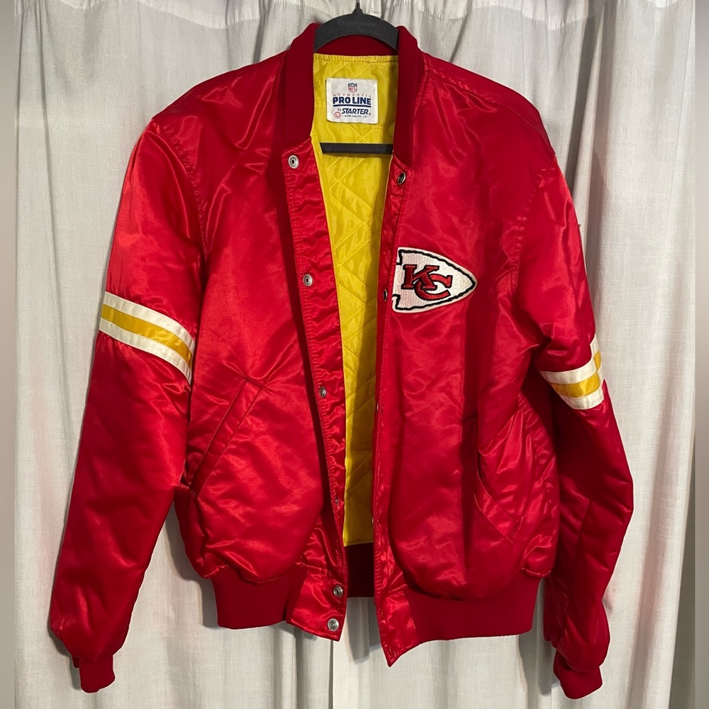 Kansas City Chiefs Starter Jacket- Size L